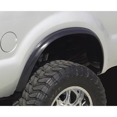 Pacer Performance 52-168 Flexy Flares Black 2-1/2 x 25 Heavy Duty No-Lip Rubber Fender Extension Roll 