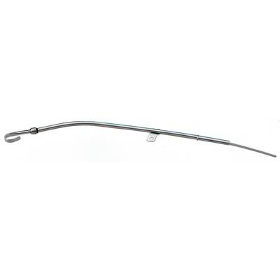 Proform Chrome Engine Oil Dipstick Kits 141-551 with Tube, Engine, Steel, Chrome, Classic Hook Handle, Passenger Side, GM/Chevy, Small Block, Each
