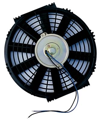 12 Inch 1,200 CFM Proform GM Licensed Electric Fan 141-642 Fan, Single, in. Diameter, Reversible, Black, Nylon, Each