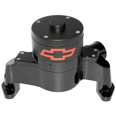 Proform Electric Water Pumps 141-651 Pump, Electric, 35 gpm, Aluminum, Black Anodized, Chevy, Small Block, Each thumbnail 2