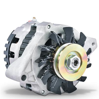 Proform Alternators 66430.16N Alternator, Internal Regulator, 160 Amp, Satin, Center Offset, GMC, Chevrolet, Each thumbnail 7