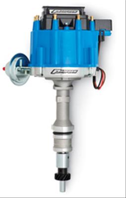 Proform Street/Strip HEI Distributors 66980B Distributor, HEI, Magnetic Pickup, Vacuum Advance, Blue Cap, Ford, 351C, 351M, 400, 429, 460 thumbnail 2