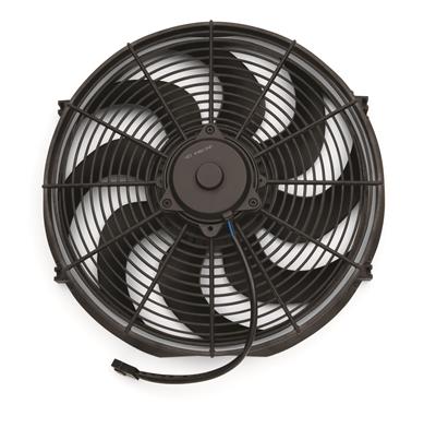 16 Inch 2,100 CFM Proform Electric Fan 67027 Fan, Single, in. Diameter, Puller, cfm, Black, 8-Blade, Plastic, Each