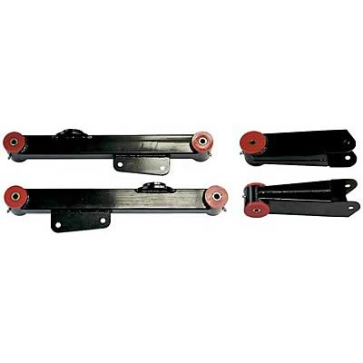 Proform Heavy-Duty Mustang Control Arms 68070 Arms, Rear, Upper/Lower, Steel, .120 in. Wall Thickness, Black Powdercoated, Ford, Set
