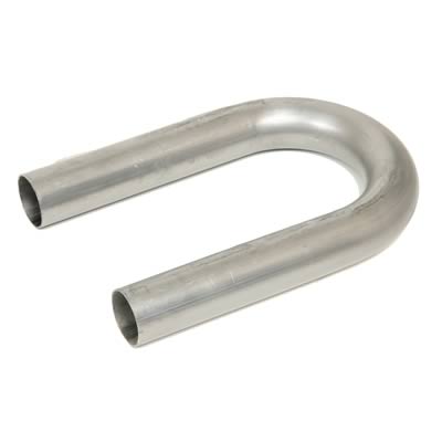 Patriot 180 Degree Bends 1.375 Inch Steel Exhaust Pipe H7006 Tubing, Degree, Mandrel U-Bend, 1 3/8 in. Diameter, 2.5 in. Radius, 18-Gauge, Steel, Each thumbnail 3