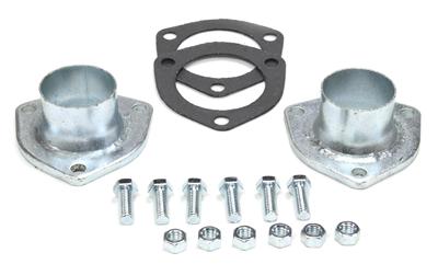 Patriot Collector Reducers with 2 Inch Outlet H7248 Reducers, 3-Bolt, 2.5 in. to 2.0 in., Gaskets, Fasteners, Pair