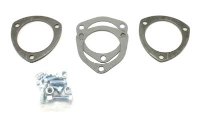 Patriot Collector Flange Kits H7260 Flanges, 3-Bolt, 3.0 in. I.D., Gaskets, Fasteners, Set