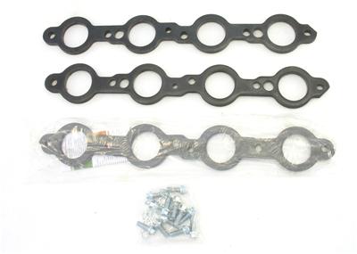 Patriot Header Flange Kits H7893 Flanges, No Stubs, Steel, 0.313 in. Thick, 1.750 in. Port, Gaskets, Bolts, Pair