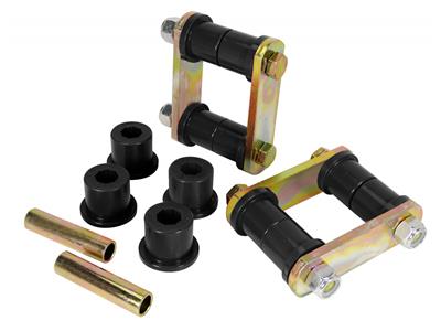 Prothane 70-74 AMC AMX/Javelin HD Spring & Shackles Bushings - Black