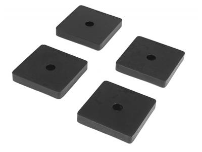Prothane 60+ Jaguar MKII Rear Spring Pad Kits - Black