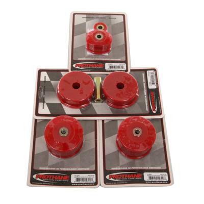 Prothane 91-99 Nissan Sentra 4 Mount Kit - Red