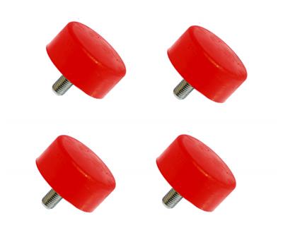 Prothane Toyota Tacoma Front Bump Stops - Red