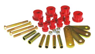 Prothane 65-76 Chrysler A Body HD Spring & Shackles Bushings - Red