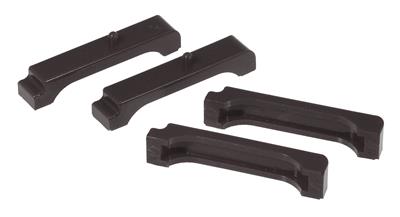 Prothane 68-87 GM Big Block Radiator Isolators - Black