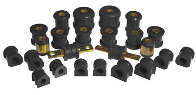 Prothane 01-03 Honda Civic Total Kit - Black