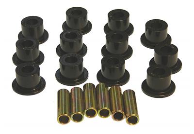 Prothane 68-71 International Scout 800 Spring & Shackle Bushings - Black