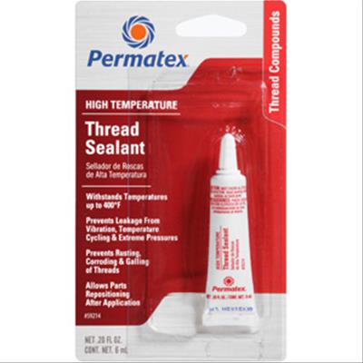 ターニングポイント パラノイド Permatex 59214 Permatex High-Temperature Thread Sealant | Summit