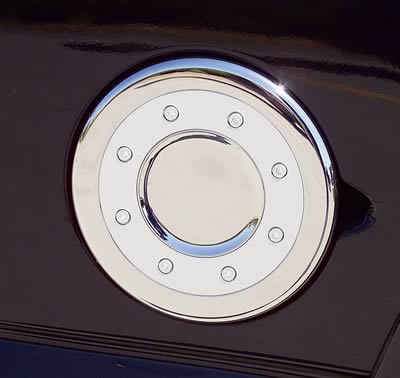 Putco 400930 Silver Chrome Trim Tank Cover