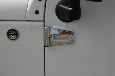 Putco 07-17 Jeep Wrangler - Hinge Covers (Also Fits Sahara Edition) thumbnail 4