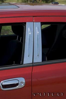 Putco 09-17 RAM - Crew/Quad/Mega Cab - 4pcs Stainless Steel Pillar Posts Classic thumbnail 2