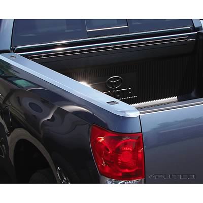 Putco 07-13 Toyota Tundra - Short Bed - 6.5ft Bed Stainless Steel Skins (Holes) thumbnail 2