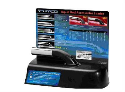 Putco ZZZ Displays 798POP Locker Side Rail Point of Purchase Display; Universal, LOCKER SIDE RAIL POP DISPLAY - NYLON SSR