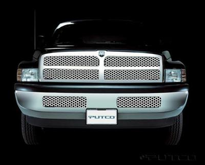 Putco 94-02 Ram 2500/3500 (Except Sport) Punch Stainless Steel Grilles thumbnail 2