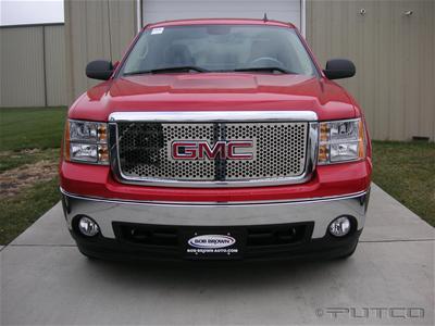 Putco 07-13 GMC Sierra LD Punch Stainless Steel Grilles thumbnail 2