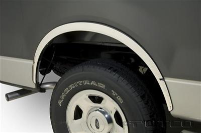 Putco 04-14 Ford F-150 Reg Cab/Ext Cab/Super Crew F-150 (w/o Factory Flares) - Full SS Fender Trim thumbnail 2