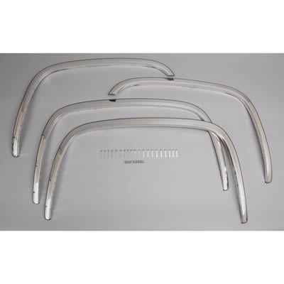 Putco 97289 Putco NeveRust Stainless Steel Fender Trim Kits