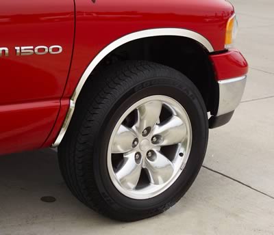 Putco 03-09 RAM 2500/3500 - Full Stainless Steel Fender Trim thumbnail 2