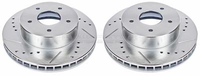PowerStop Evolution Drilled and Slotted Rotors for 1963-1982