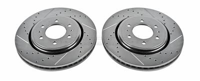 AR8598XPR Drilled and Slotted Rotor Power Stop