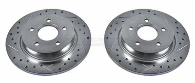 Power Stop EBR897XPR Drilled and Slotted Rotor