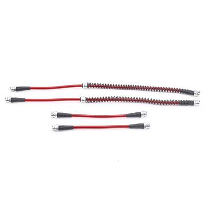 Power Stop BH00111 Stainless Steel Brake Hose Kit-Front /& Rear
