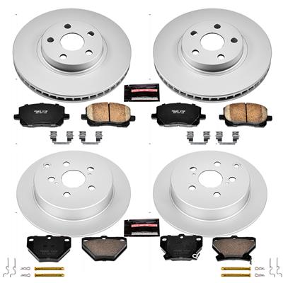 PowerStop CRK2317 PowerStop Z17 Evolution Plus GEOMET Coated Brake