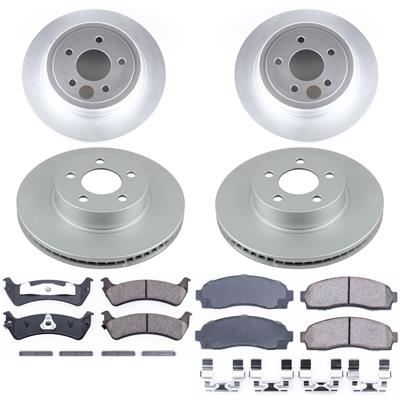 PowerStop CRK5595 PowerStop Z17 Evolution Plus GEOMET Coated Brake