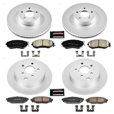 PowerStop CRK6762 PowerStop Z17 Evolution Plus GEOMET Coated Brake