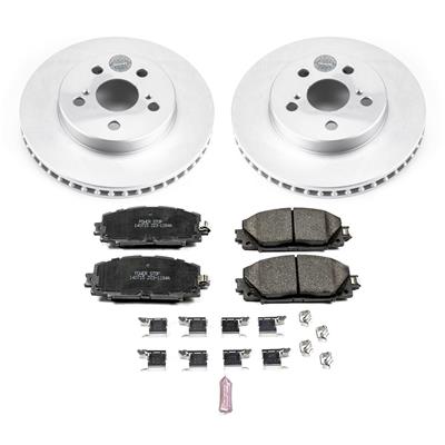 PowerStop CRK7701 PowerStop Z17 Evolution Plus GEOMET Coated Brake