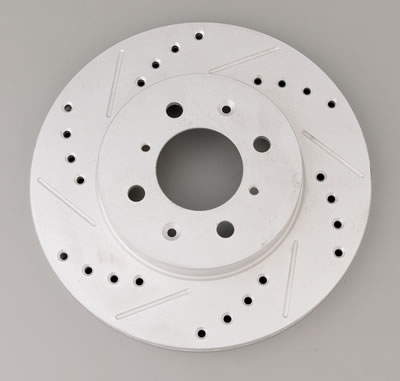 Power Stop JBR1512XPR Evolution Drilled & Slotted Brake Rotors - Front Pair, Performance Upgrade
