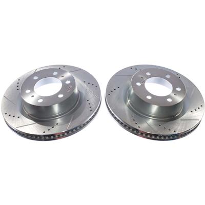 PowerStop JBR1920XPR PowerStop Evolution Drilled and Slotted
