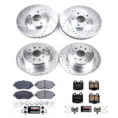 パーツ 104power PowerStop K1079 PowerStop Z23 Evolution Sport Brake Upgrade Kits