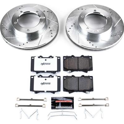 Power Stop 98-07 Lexus LX470 Front & Rear Z36 Truck & Tow Brake Kit (1x psbK1132-36, 1x psbK1134-36) thumbnail 9