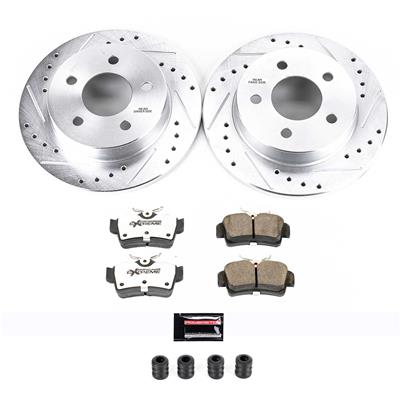 PowerStop K1303-26 PowerStop Z26 Street Warrior Brake Upgrade Kits