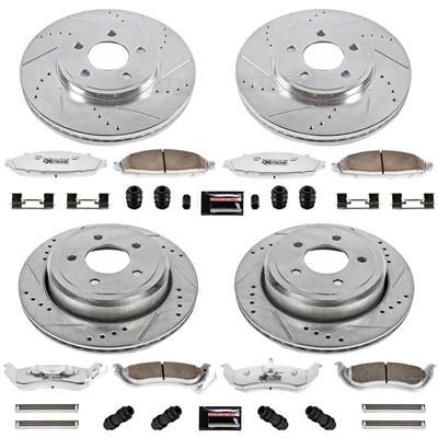PowerStop K1365-26 PowerStop Z26 Street Warrior Brake Upgrade Kits