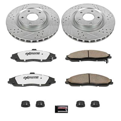 PowerStop K1417-26 PowerStop Z26 Street Warrior Brake Upgrade Kits