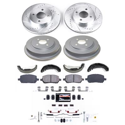 Power Stop 09-10 Chevrolet Cobalt Front and Rear Z23 Evolution Brake Kit (1x psbK1604, 1x psbKOE15416DK) thumbnail 3