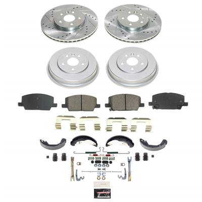 Power Stop 18-22 Chevrolet Trax Front and Rear Z23 Evolution Brake Kit (1x psbK8316, 1x psbKOE15472DK) thumbnail 3