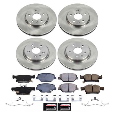 Power Stop 15-18 Chevrolet City Express Front and Rear Z36 Truck & Tow Brake Kit (1x psbK6492-36, 1x psbKOE15478DK) thumbnail 2