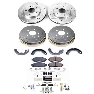 Power Stop 15-18 Chevrolet City Express Front and Rear Z23 Evolution Brake Kit (1x psbK6492, 1x psbKOE15478DK) thumbnail 3
